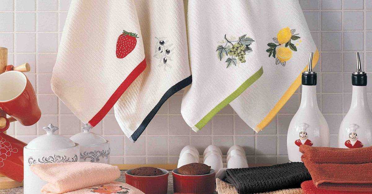Кухонные полотенца в микроволновке — как отбелить или отстирать