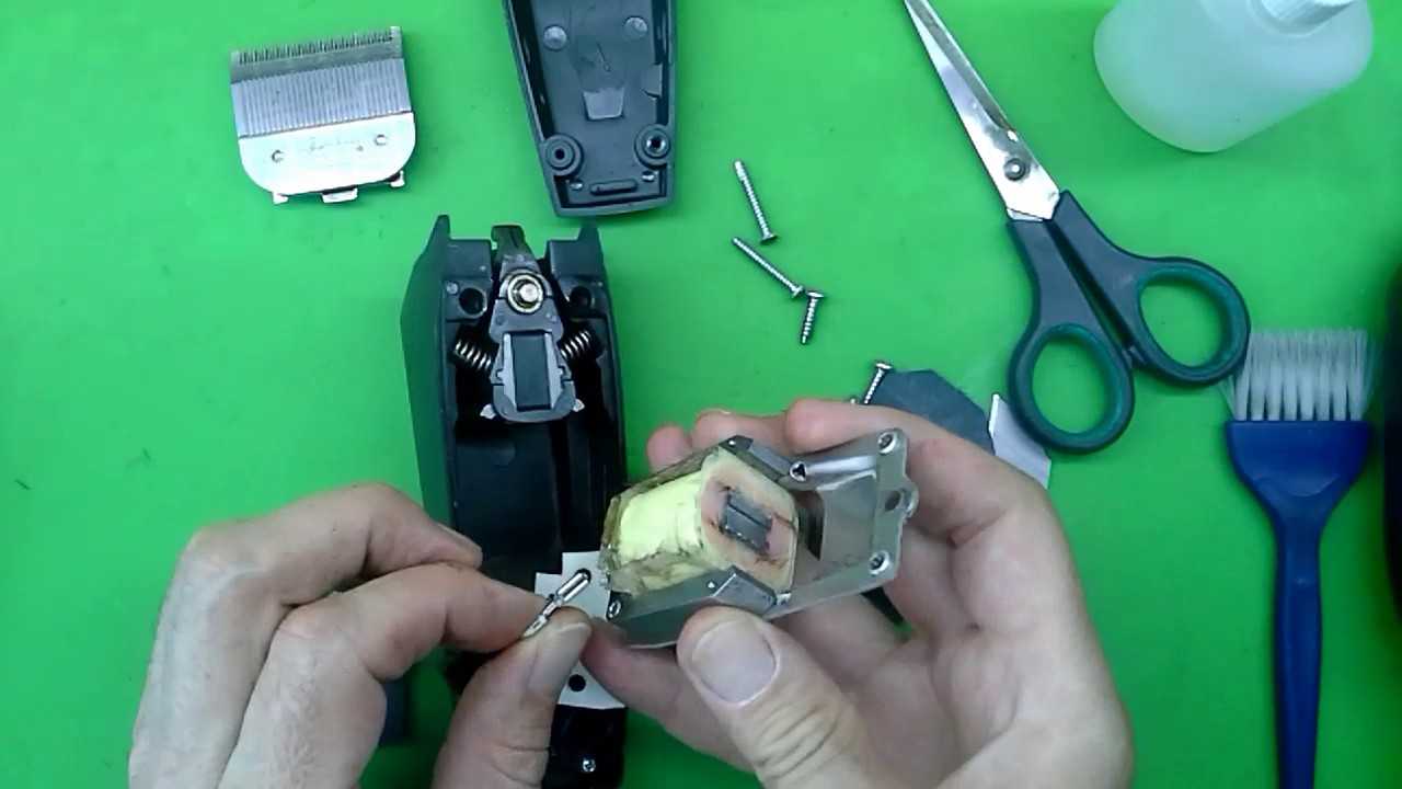 Настройка машинки для стрижки волос выставление ножей