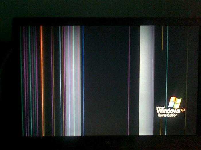 Горизонтальная черная полоса на экране телевизора самсунг
