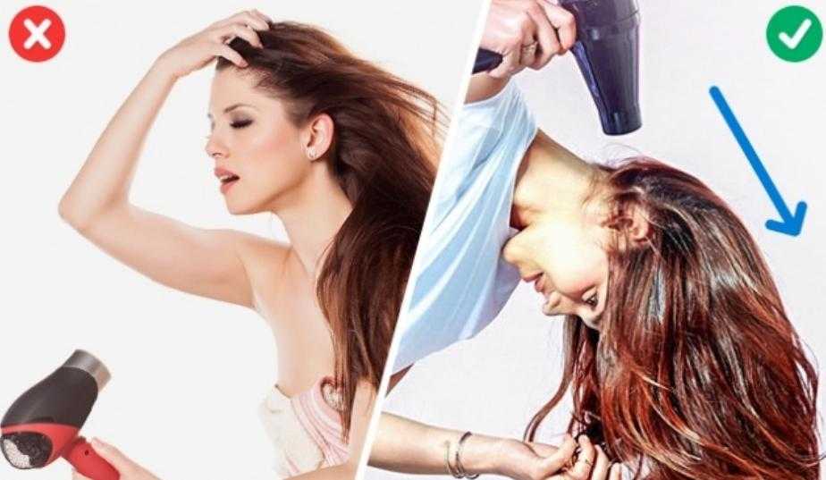 Как правильно сушить волосы феном: 11 советов