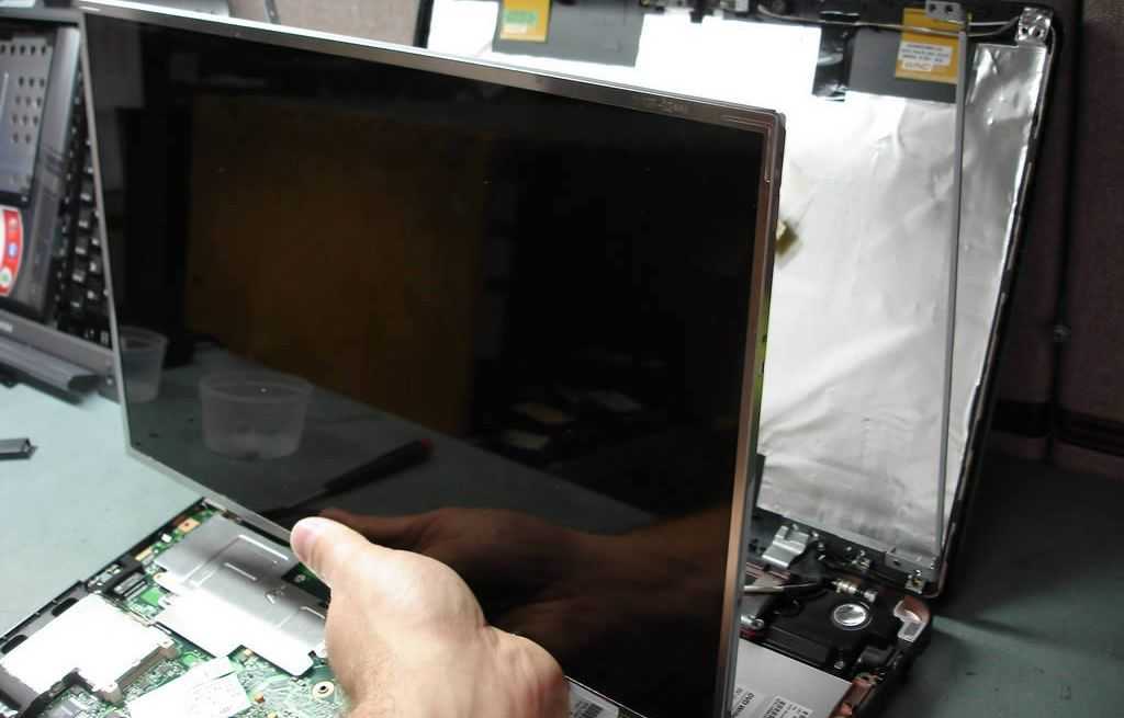 Разбит экран жк телевизора - возможен ли ремонт