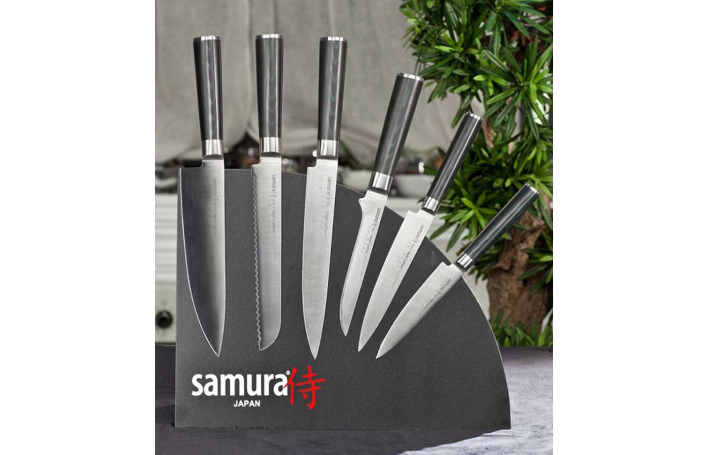 Хороший набор кухонных ножей. Японские кухонные ножи Самура. Набор ножей Samura. Японские ножи Samura. Ножи японские кухонные Samura набор.
