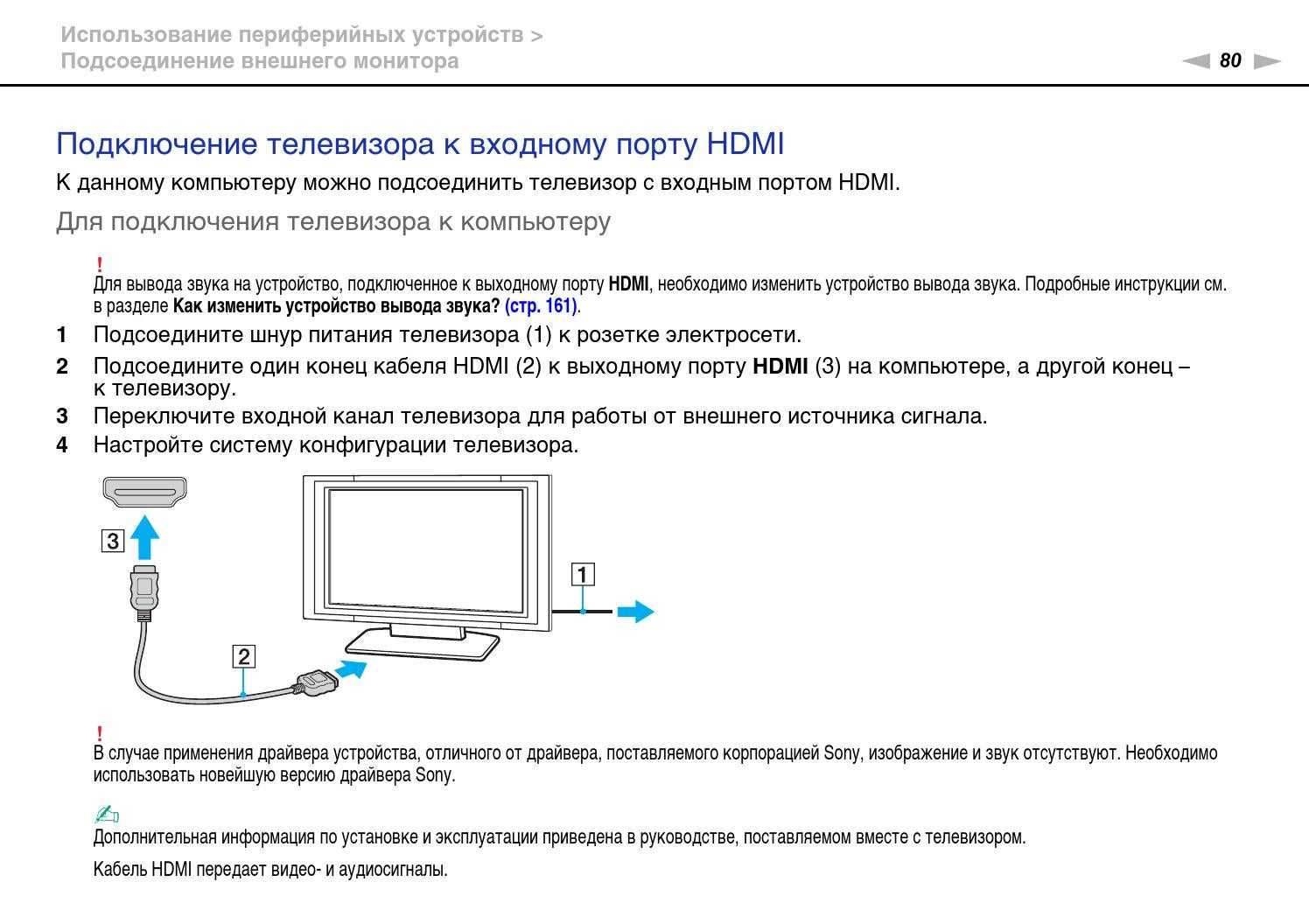 Схема подключения двух мониторов