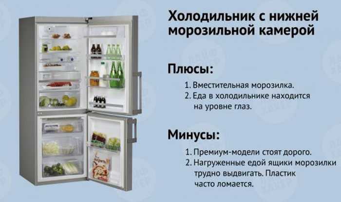 Где в холодильнике холоднее вверху или внизу и основные правила хранения продуктов