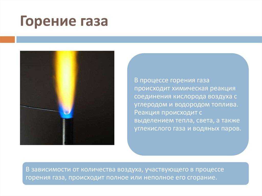 Температура пламени газовой плиты: особенности величины