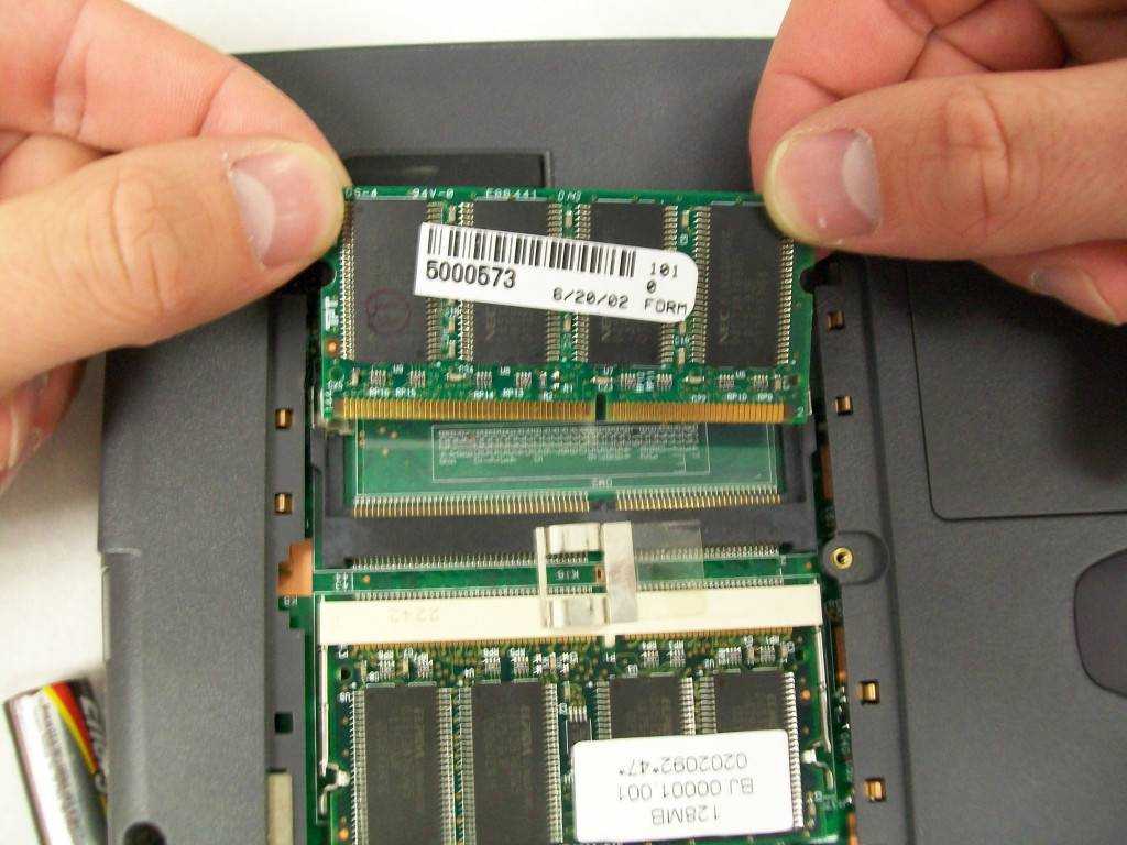 Acer замена памяти