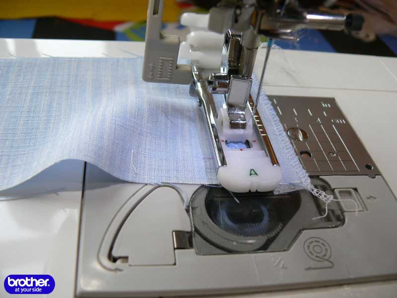 Петля «зигзагом» для пуговицы на бытовой швейной машине