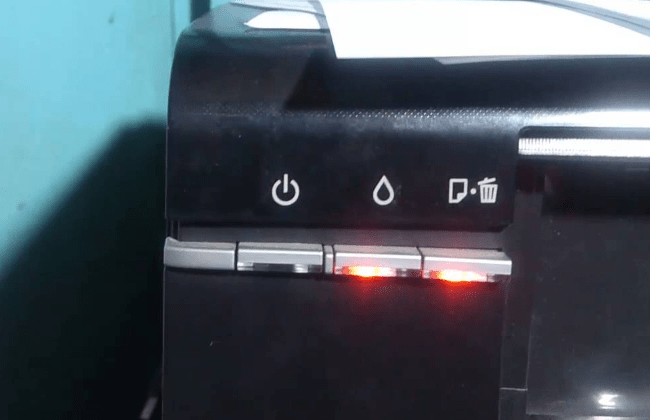 Принтер brother hl 1110r: мигает красная лампочка и не печатает