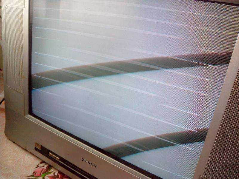 Телевизор плохо показывает, помехи, полосы, нарушение цвета