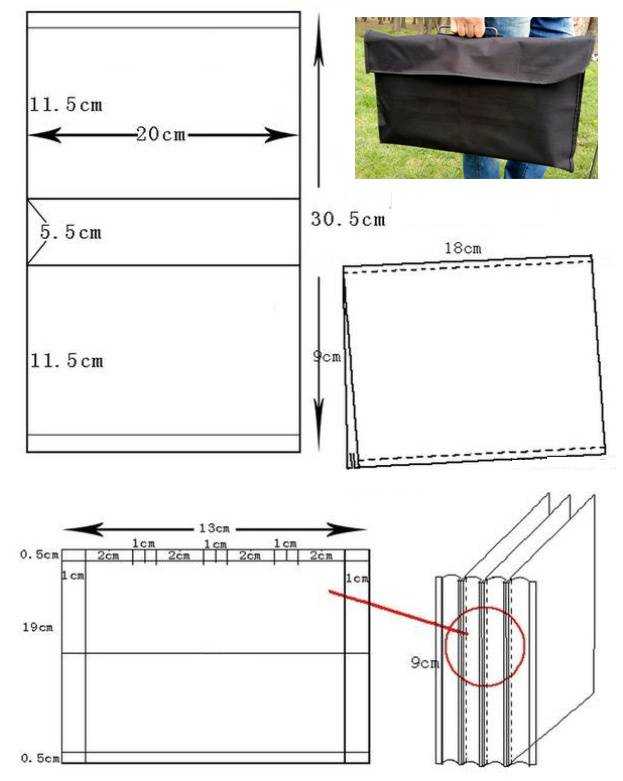 Как сшить сумку для ноутбука (с иллюстрациями)