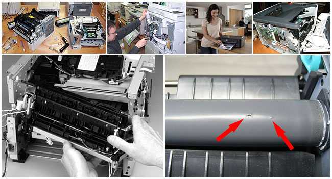 Разбираемся в вопросе почему принтер печатает полосами