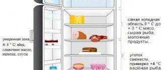 Где в холодильнике холоднее: вверху или внизу, основные правила хранения продуктов, полезные рекомендации.