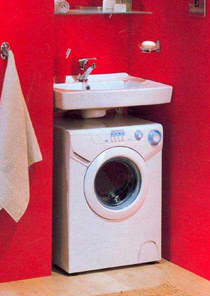 Как вместить стиральную машинку в маленькой ванной (8 вариантов)